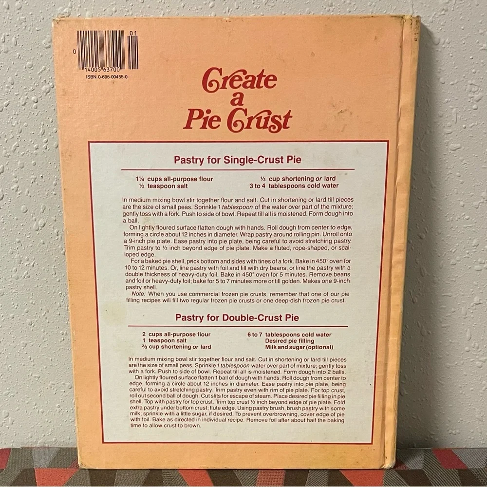 1978 All-Time Favorite Pies - Better Homes & Gardens 169 Recipes - 10